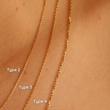 Personalized Cloud Necklace - 14K or 18K Gold Necklace with Urn Ash Holder Pendant