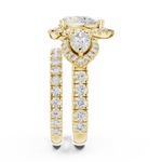 Gold Ring DDLR-298, Yellow Gold, view 3