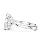 Gold Ring DDLR-781, White Gold, view 3