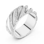 Gold Ring SBMR(7), White Gold, view 2