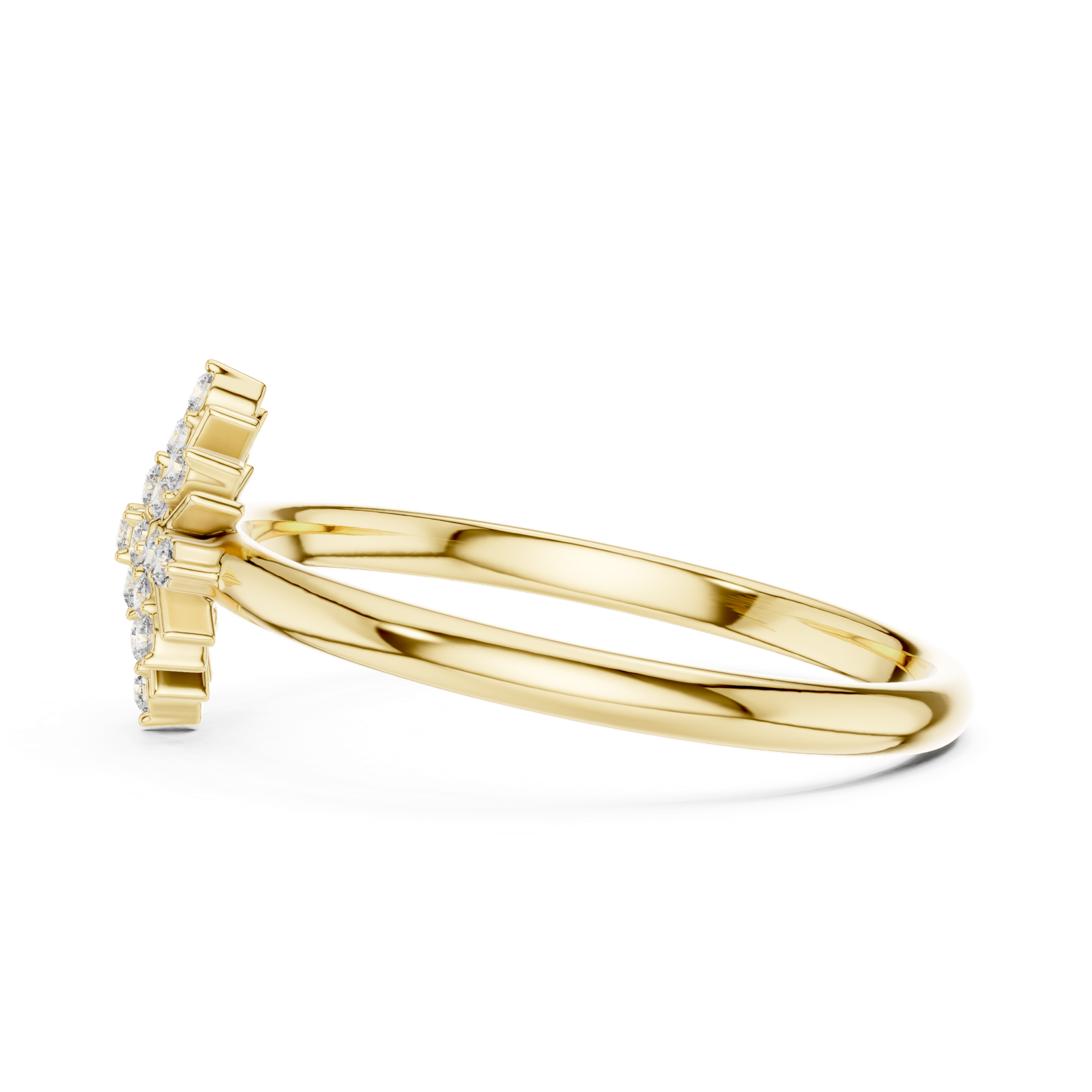 Gold Ring 1 (278), Yellow Gold, view 3