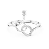 Gold Ring 1 (114), White Gold, view 4