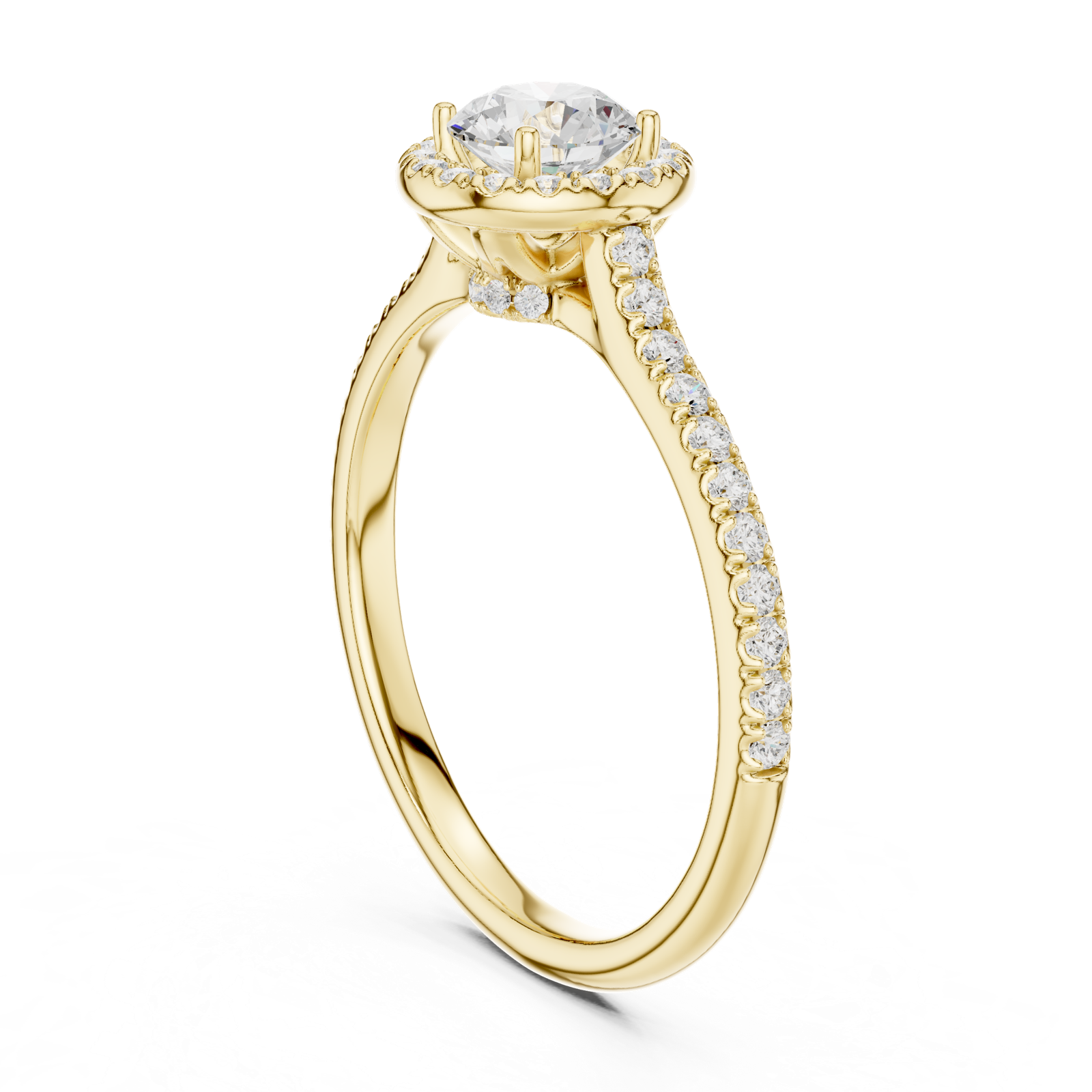 Gold Ring LR-0242, Yellow Gold