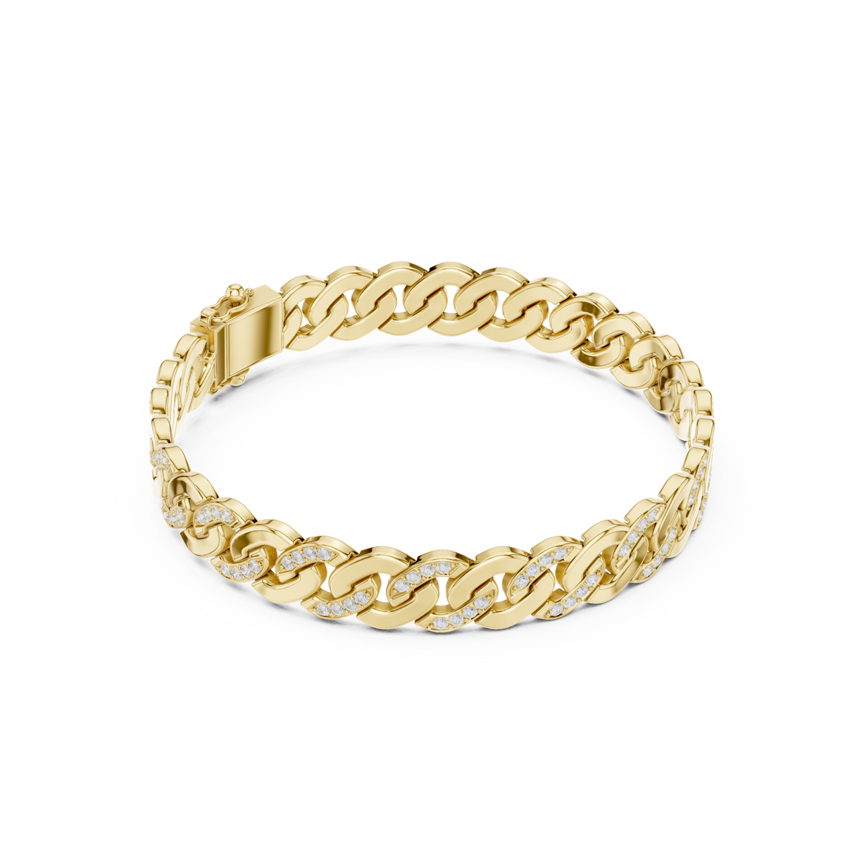 Gold Bracelet SBMB (12), Yellow Gold, view 1