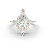 Gold Ring DDLR-337, White Gold