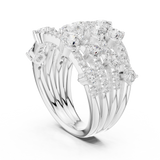Gold Ring DDLR-866, White Gold, view 1