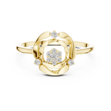 Gold Ring DR-6199, Yellow Gold