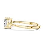Gold Ring DDLR-501, Yellow Gold, view 3