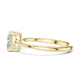 Gold Ring DDLR-501, Yellow Gold, view 3