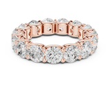 Gold Ring DDLR-661, Rose Gold, view 4