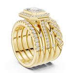 Gold Ring DDLR-849, Yellow Gold, view 1