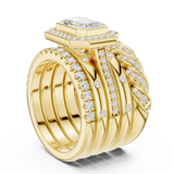 Gold Ring DDLR-849, Yellow Gold, view 1