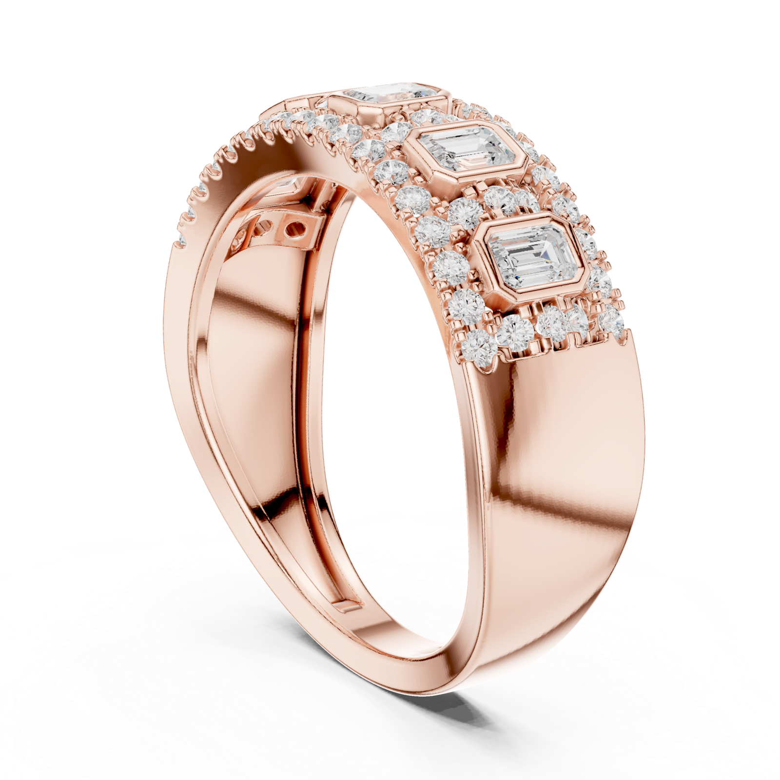 Gold Ring DDLR-450, Rose Gold