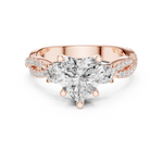 Gold Ring DDLR-1034, Rose Gold