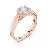 Gold Ring LR-0264, Rose Gold, view 2