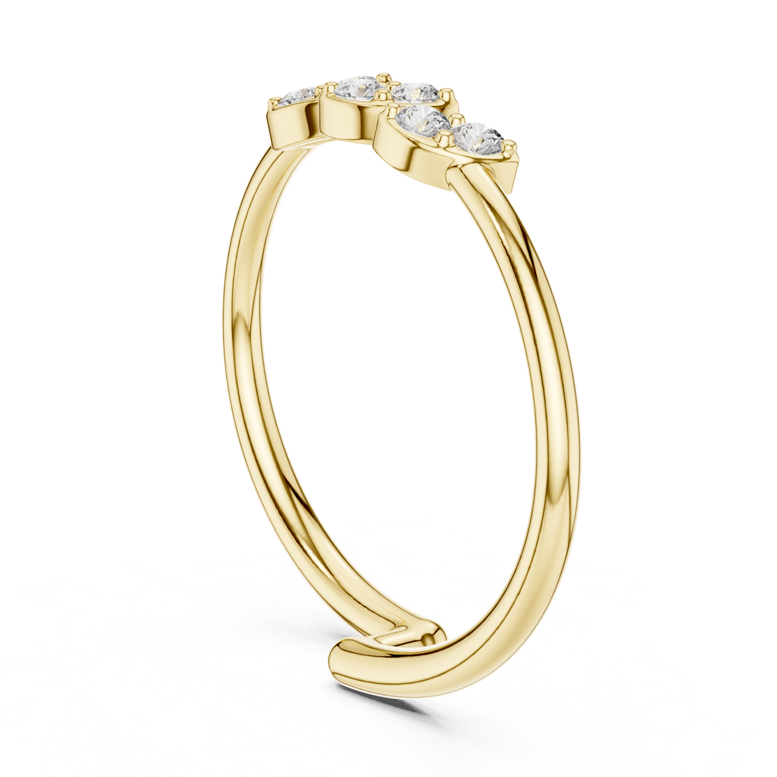 Gold Ring 1 (234), Yellow Gold, view 1