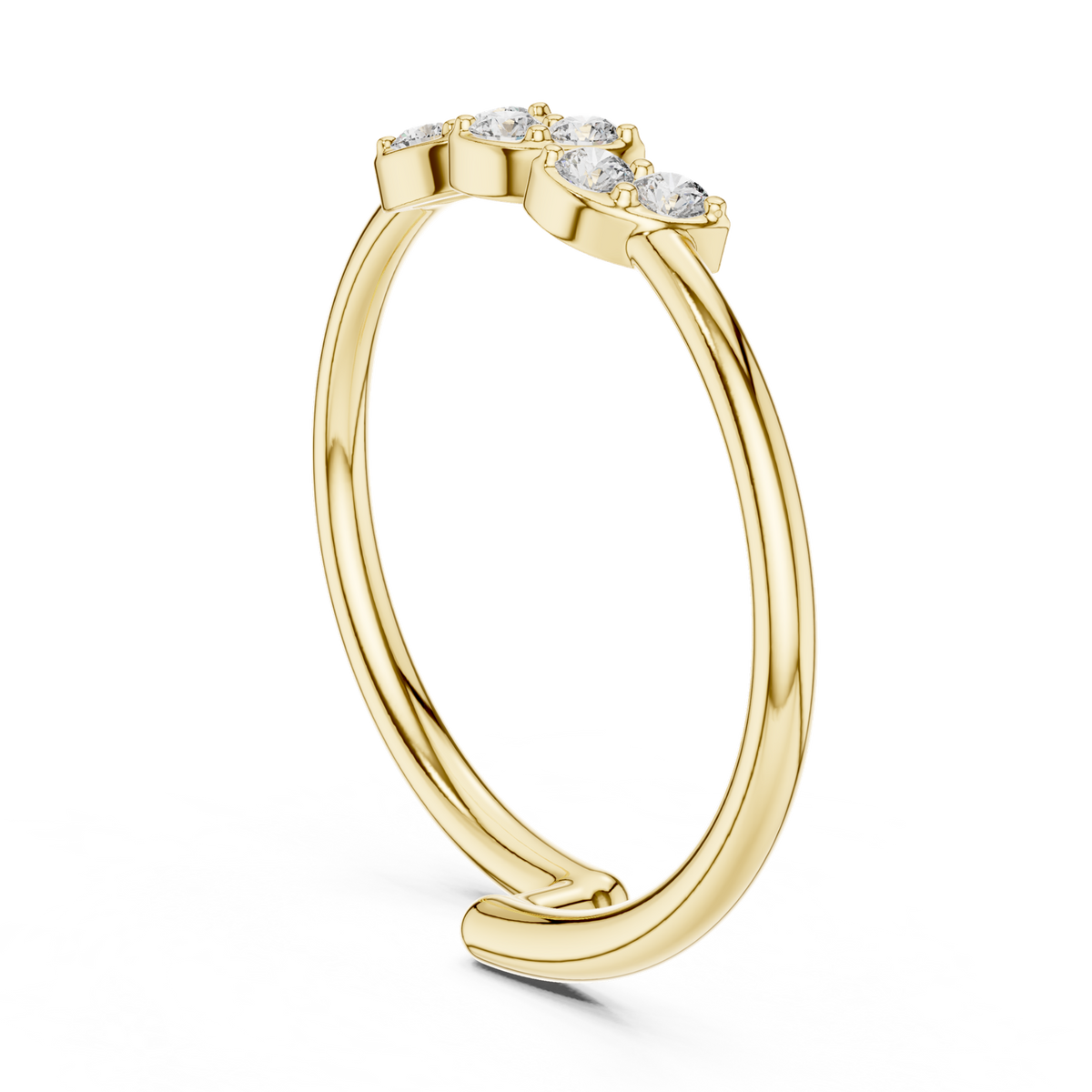 Gold Ring 1 (234), Yellow Gold, view 1