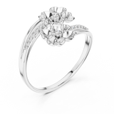 Gold Ring 1 (149), White Gold, view 2