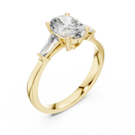 Gold Ring 00001L (32), Yellow Gold, view 2