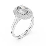 Gold Pendant 9-10038L_SS14, White Gold, view 2