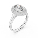 Gold Pendant 9-10038L_SS14, White Gold, view 2