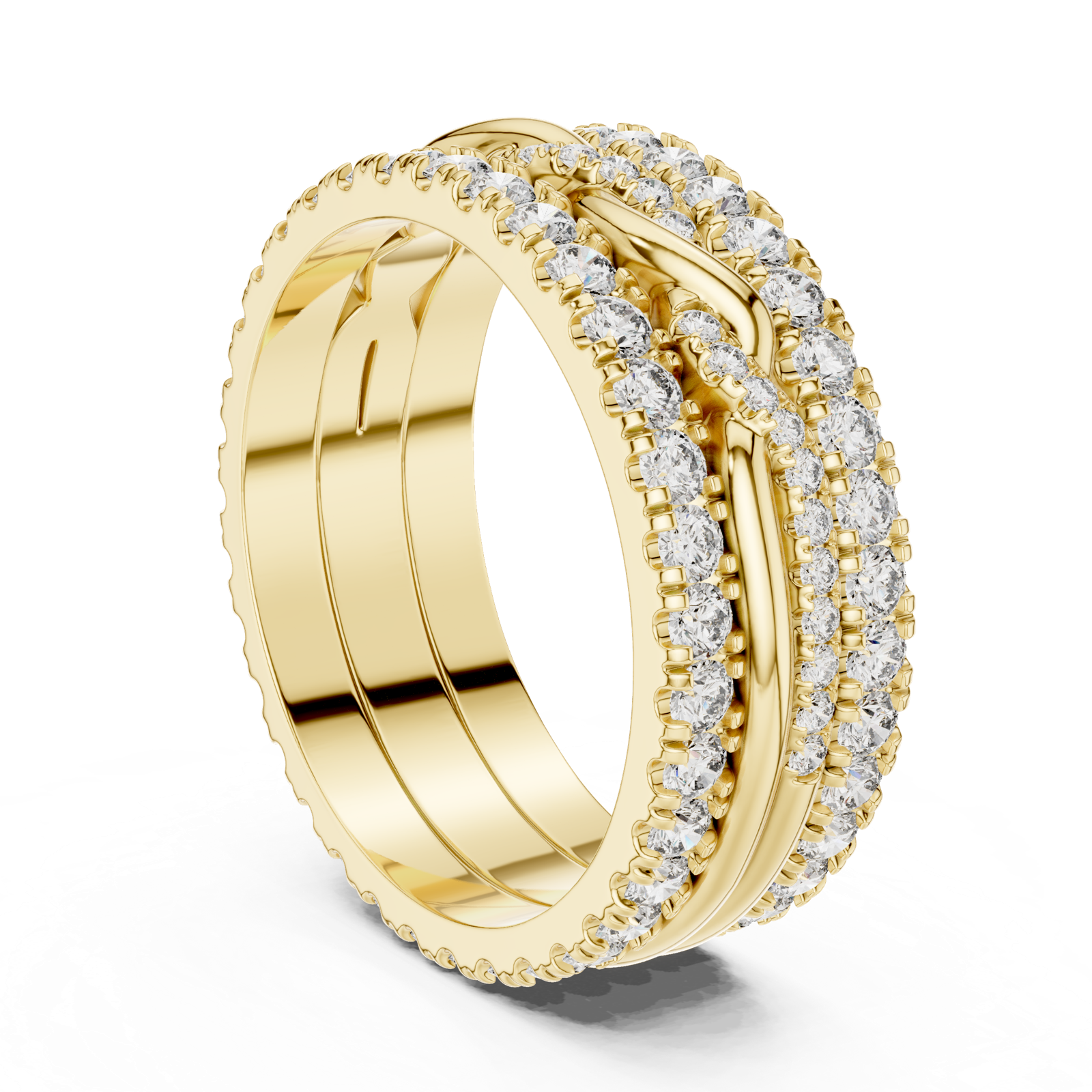 Gold Ring DDLR-234, Yellow Gold