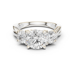 Gold Ring DDLR-273, White Gold