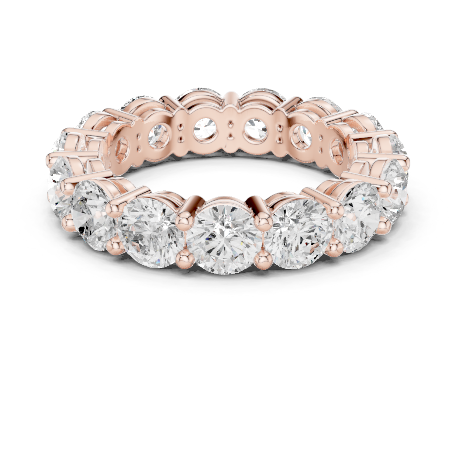 Gold Ring DDLR-690, Rose Gold