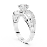 Gold Ring DDLR-356, White Gold