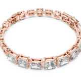 14K Solid Gold Lab Diamond Bracelet, Rose Gold, view 2