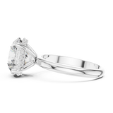 Gold Ring LR-0051, White Gold, view 3