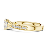Gold Ring DDLR-679, Yellow Gold, view 3