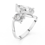 Gold Ring SBWR(31), White Gold, view 2