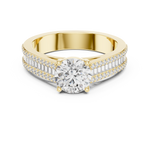 Gold Ring DDLR-191, Yellow Gold, view 4