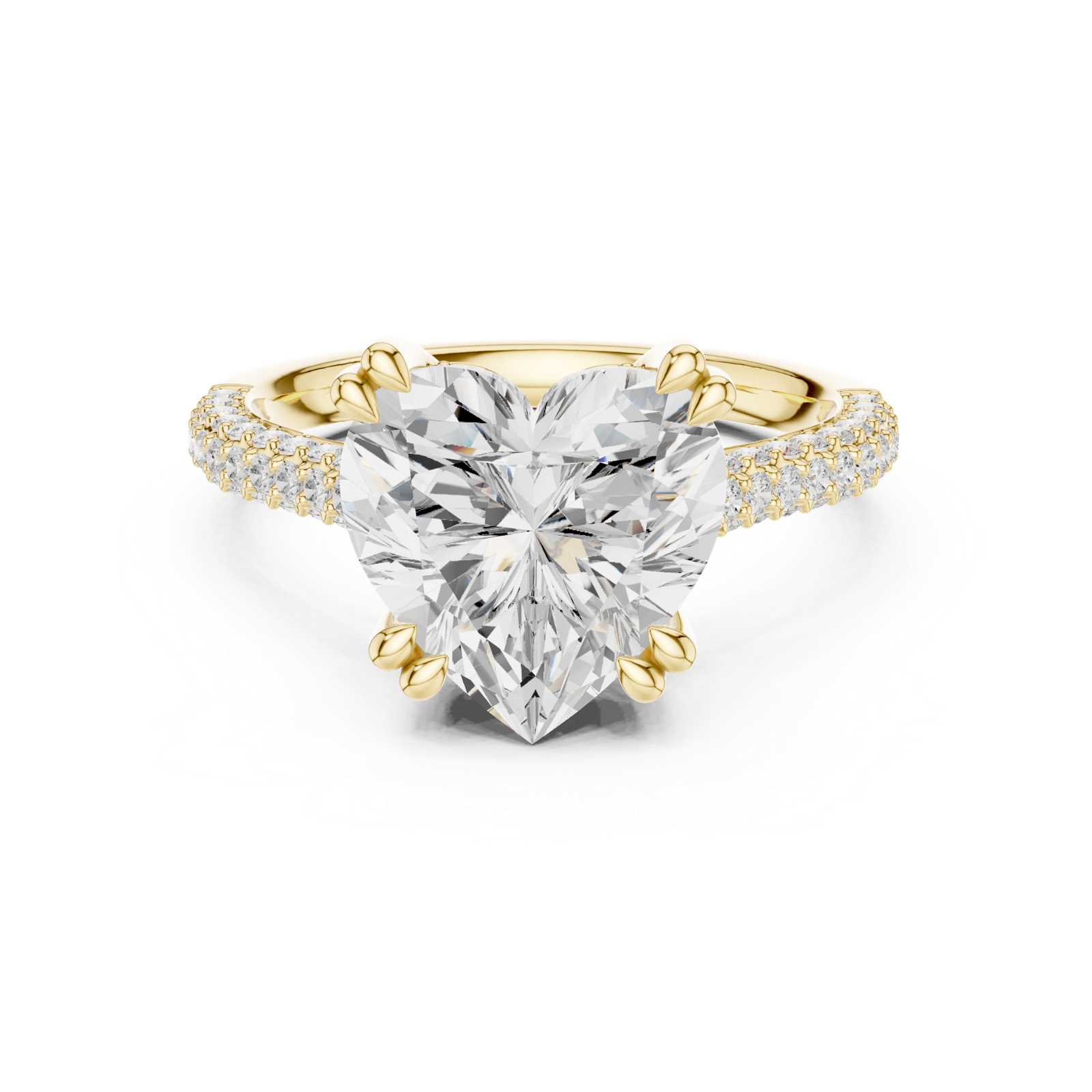 Gold Ring DDLR-955, Yellow Gold