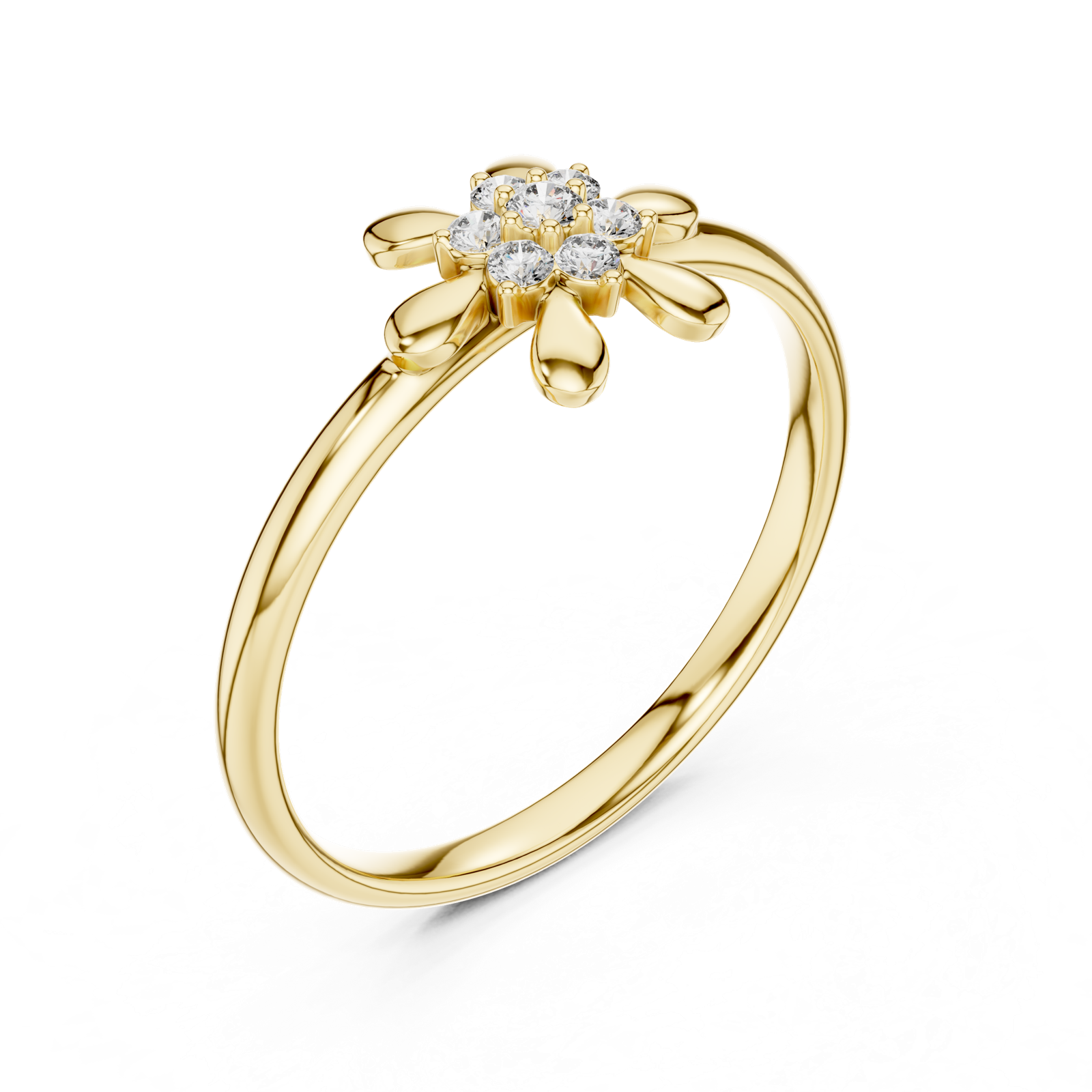 Gold Ring 1 (373), Yellow Gold, view 2
