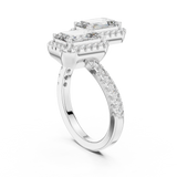 Gold Pendant 9-10008L_15, White Gold, view 1