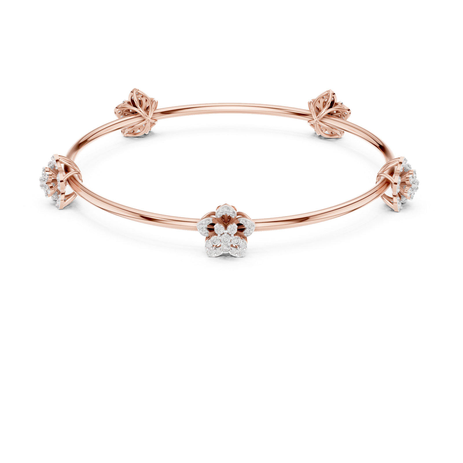 Gold Bracelet 12-10004@LB, Rose Gold