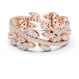 Gold Ring r45, Rose Gold