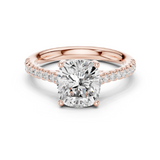 Gold Ring DDLR-728, Rose Gold