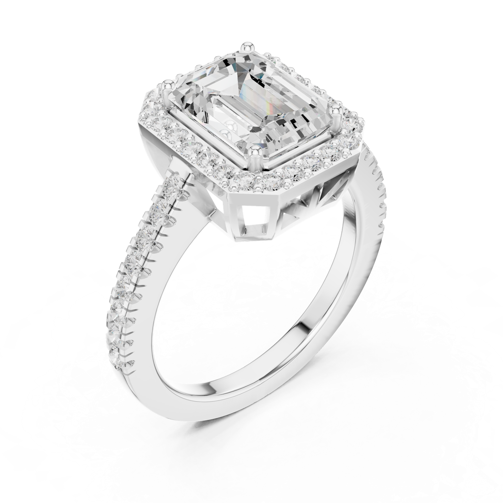 Gold Ring RLR1747, White Gold