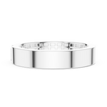 14K Solid Gold Lab Diamond Solitaire Ring, White Gold, view 3