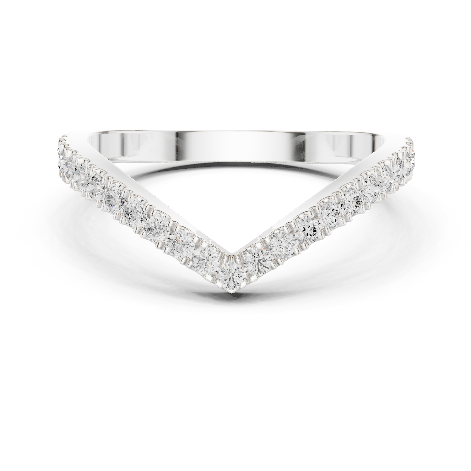 Gold Ring DDLR-1117, White Gold