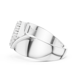 Gold Ring SBMR(17), White Gold, view 3