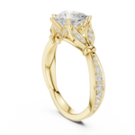 Gold Ring DDLR-934, Yellow Gold, view 1
