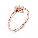 Gold Ring 1 (434), Rose Gold, view 2
