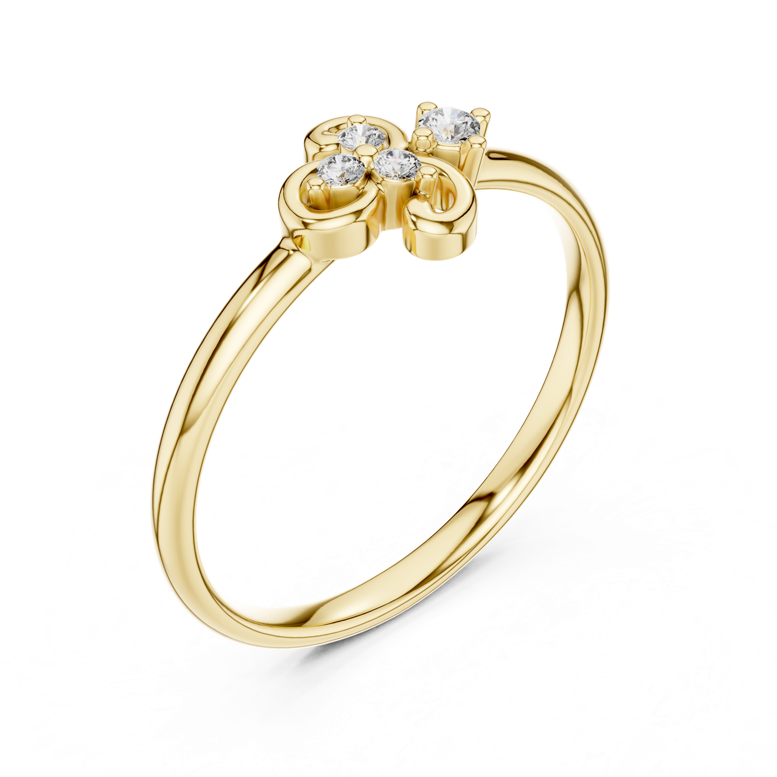 Gold Ring 1 (394), Yellow Gold, view 2
