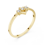 Gold Ring LR-01 (93), Yellow Gold, view 2