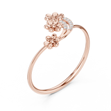Gold Ring 1 (110), Rose Gold, view 2