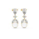 Gold Earrings AER-1, Yellow Gold